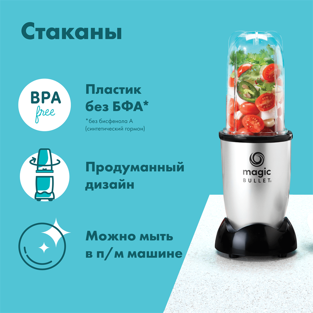 Блендер NutriBullet Magic Bullet — Magic Bullet Nutribullet